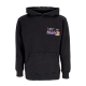 felpa cappuccio uomo express racing pullover hoodie WASHED BLACK