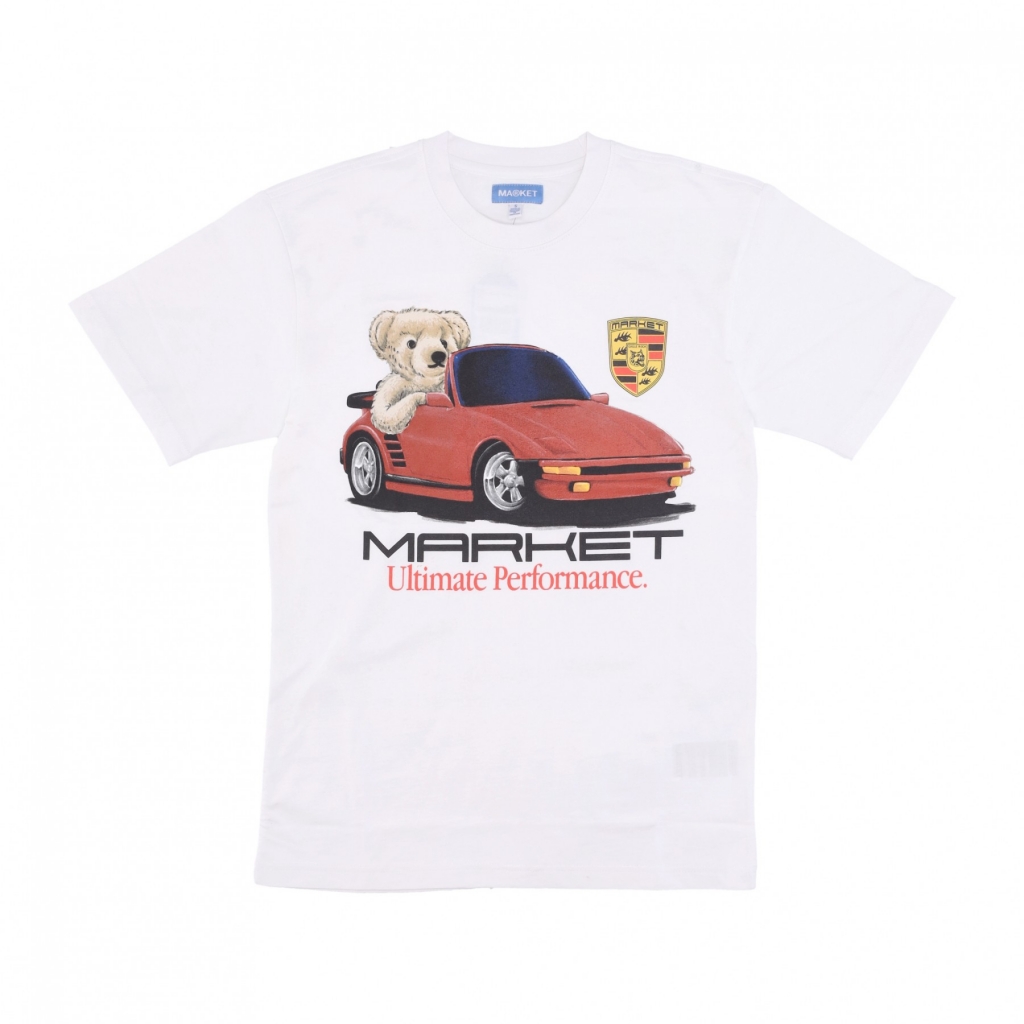 maglietta uomo ultimate performance bear tee WHITE