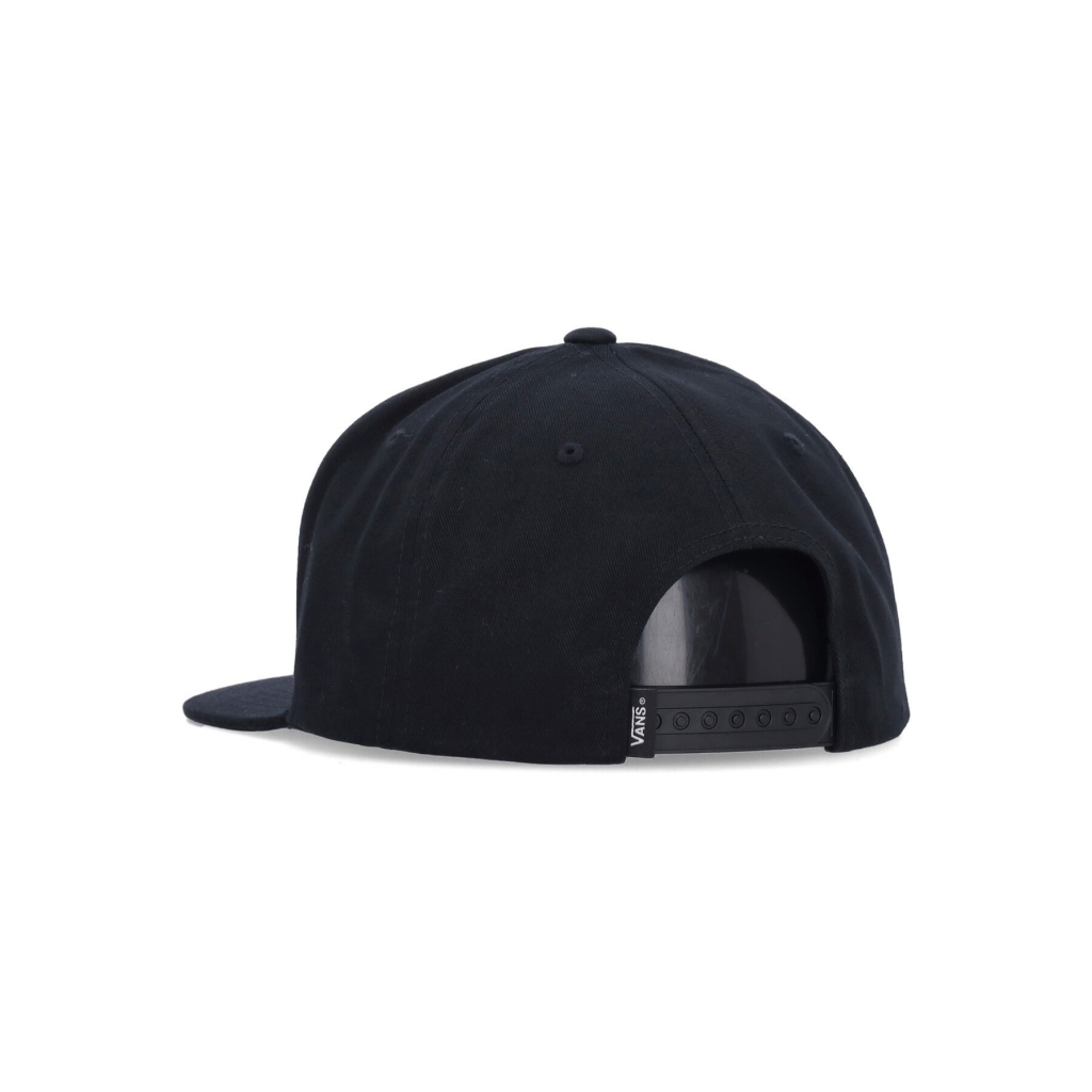 cappellino visiera piatta uomo classic patch snapback BLACK/BLACK