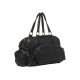 Duffel bag in pelle nero