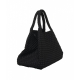 Borsa a mano in neoprene Di Nero Medium