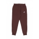 pantalone tuta felpato uomo club jogger bb BURGUNDY CRUSH/BURGUNDY CRUSH/WHITE