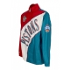 giacca a vento uomo nba arched retro lined windbreaker detpis MULTI/WHITE