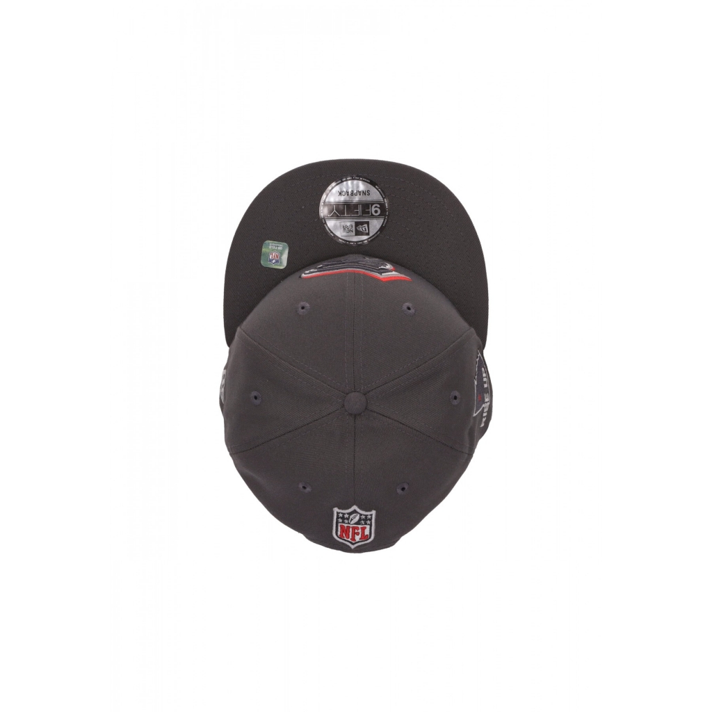 cappellino visiera piatta uomo nfl draft 24 950 atlfal GRAPHITE