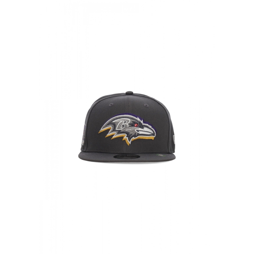 cappellino visiera piatta uomo nfl draft 24 950 balrav GRAPHITE