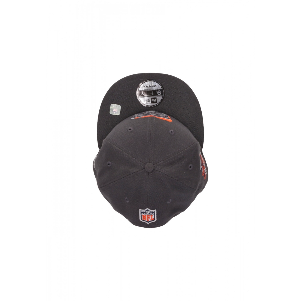 cappellino visiera piatta uomo nfl draft 24 950 chibea GRAPHITE