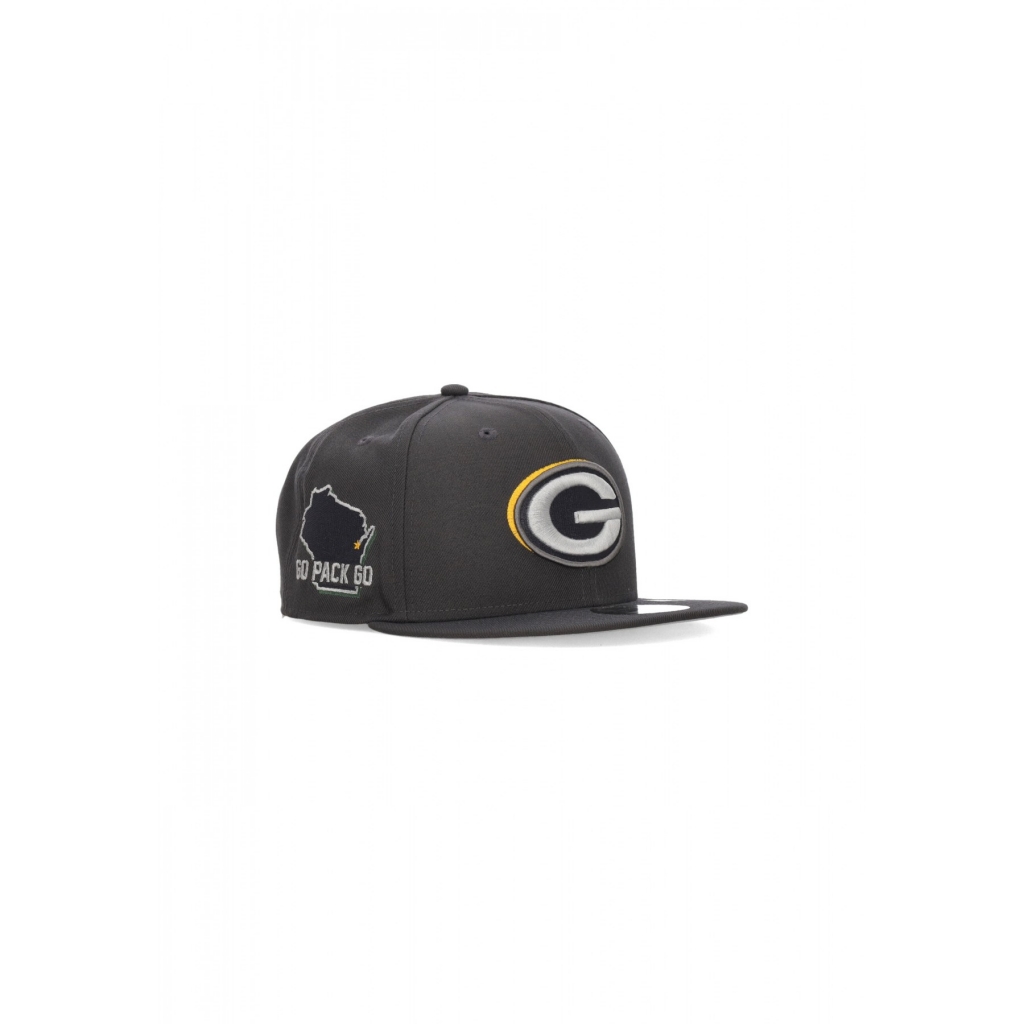 cappellino visiera piatta uomo nfl draft 24 950 grepac GRAPHITE