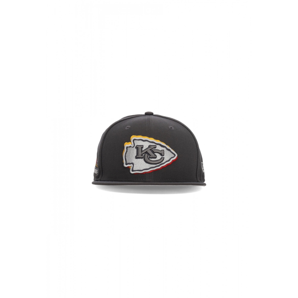 cappellino visiera piatta uomo nfl draft 24 950 kanchi GRAPHITE