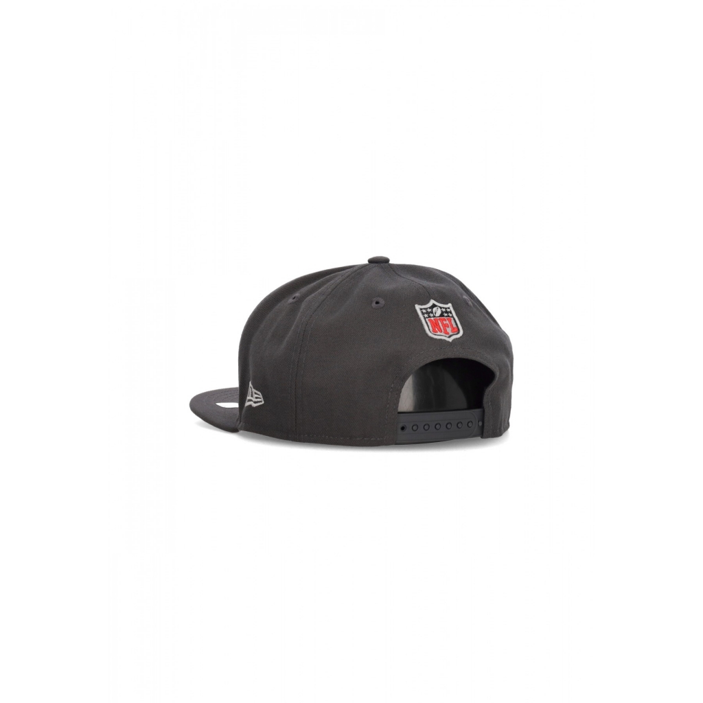 cappellino visiera piatta uomo nfl draft 24 950 kanchi GRAPHITE