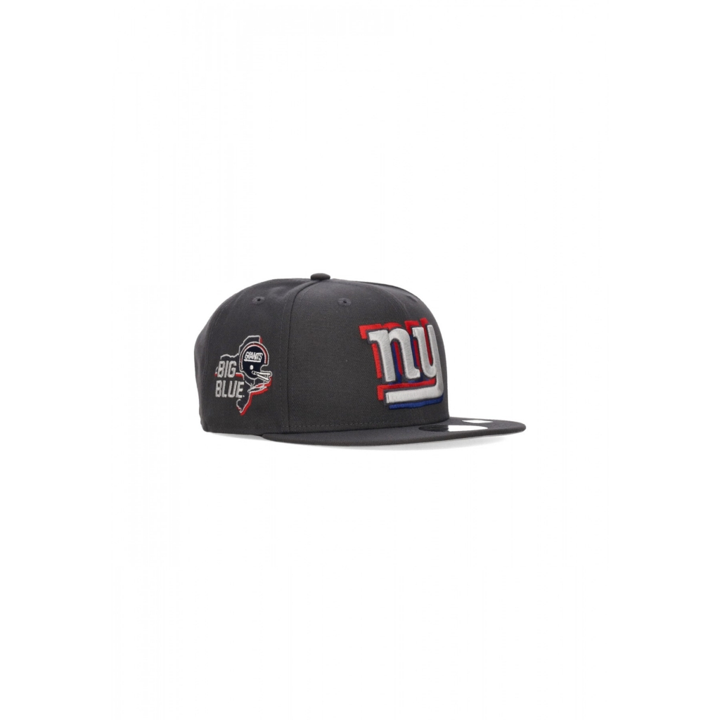 cappellino visiera piatta uomo nfl draft 24 950 neygia GRAPHITE