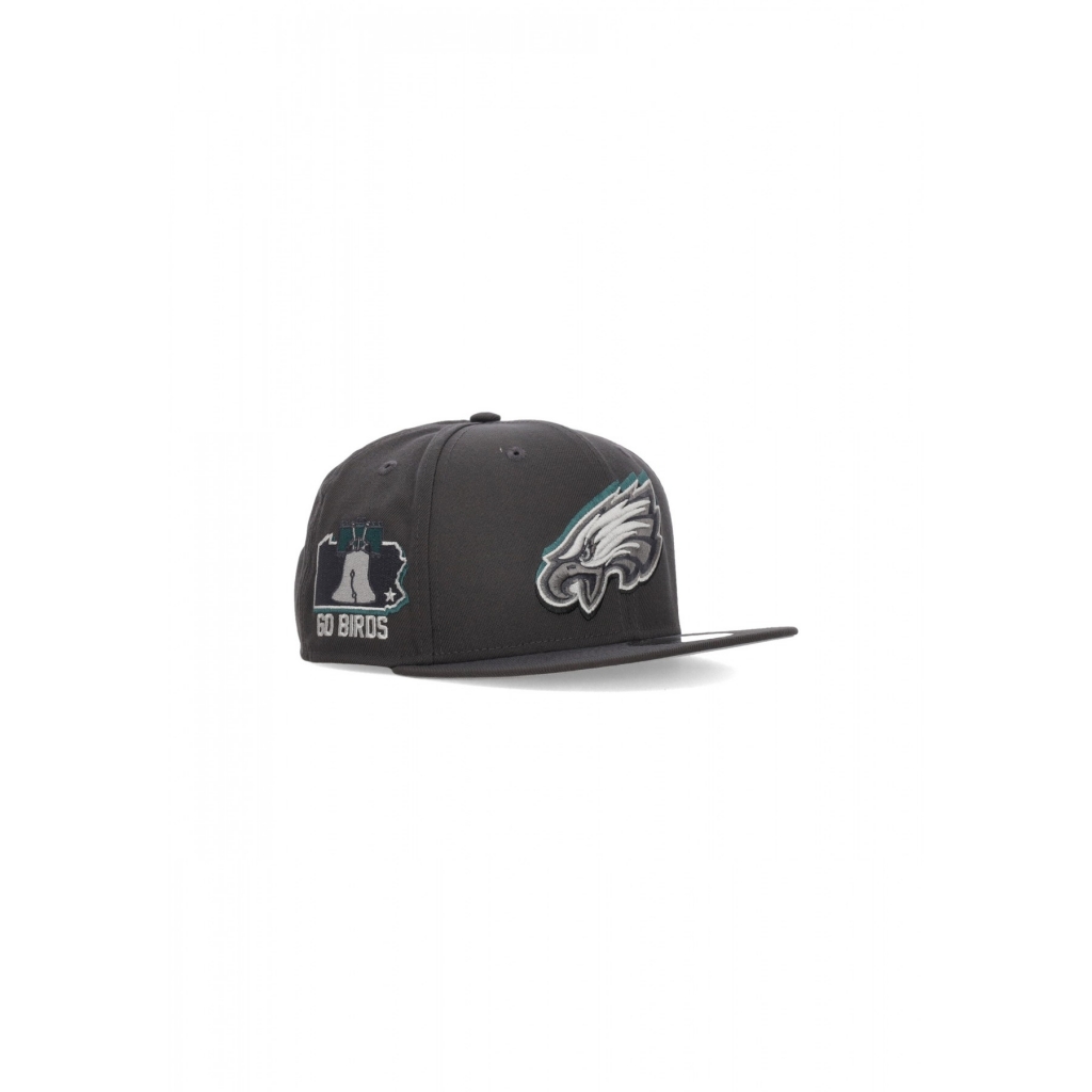 cappellino visiera piatta uomo nfl draft 24 950 phieag GRAPHITE