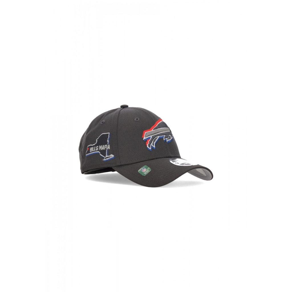 cappellino visiera curva uomo nfl draft 24 940 bufbil GRAPHITE