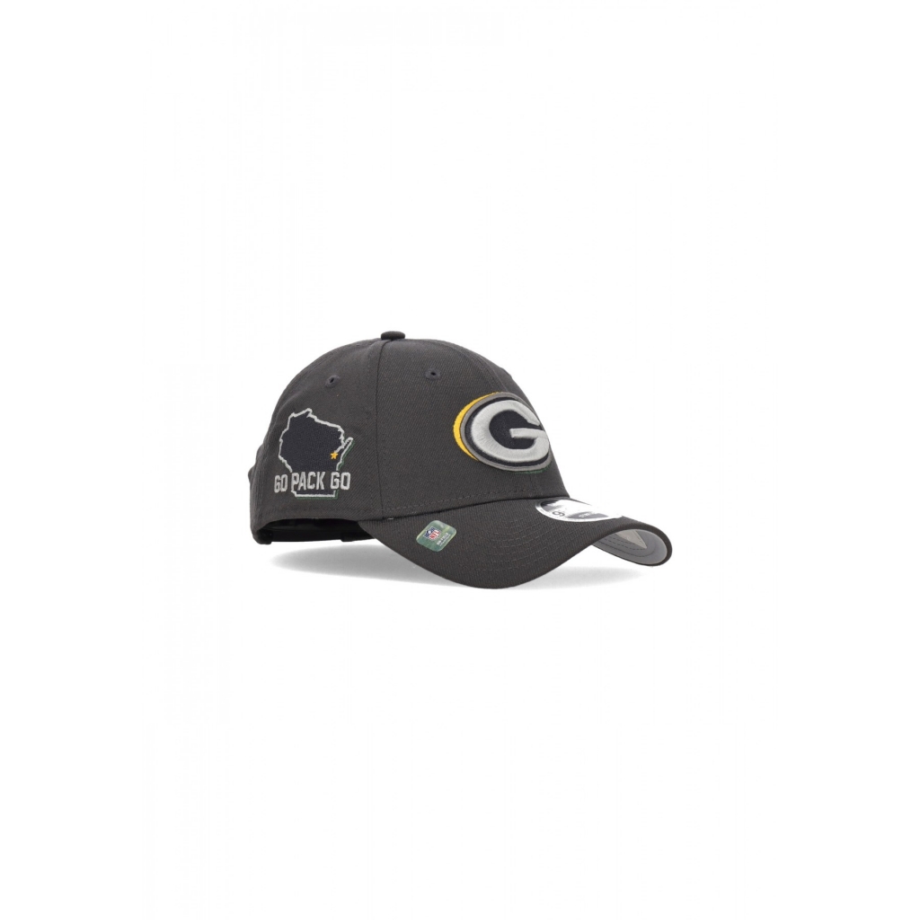 cappellino visiera curva uomo nfl draft 24 940 grepac GRAPHITE