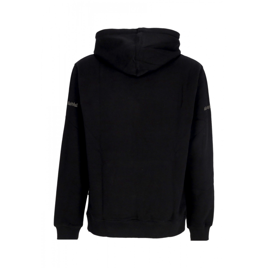 felpa cappuccio uomo united hoodie BLACK