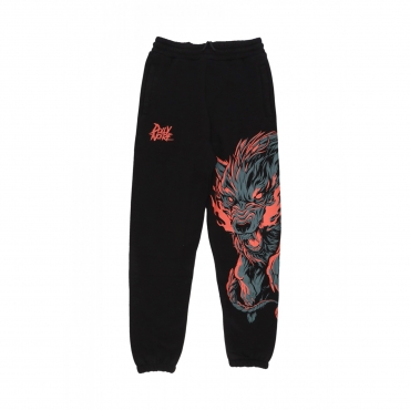 pantalone tuta felpato uomo cu-sith sweatpants BLACK