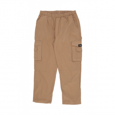 pantalone lungo uomo ripstop baggy cargo BEIGE