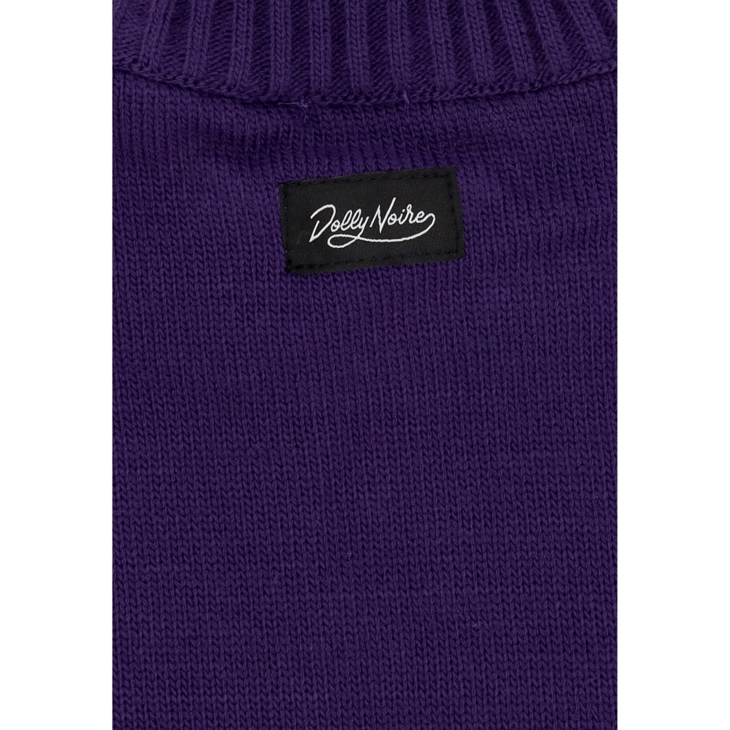 maglione uomo druid skull sweater PURPLE DUST