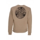 felpa girocollo uomo three ravens crewneck BROWN