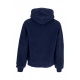 felpa cappuccio uomo sherpa hoodie NAVY