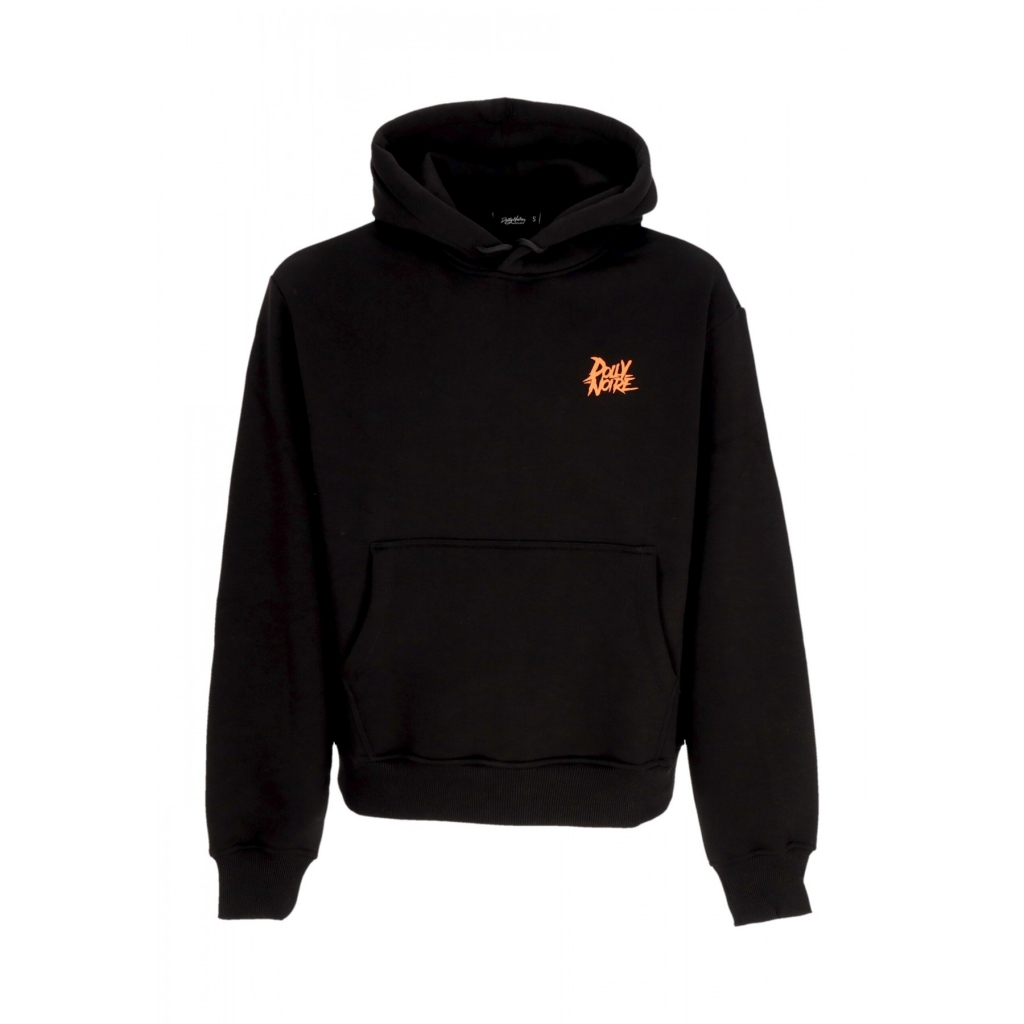 felpa cappuccio uomo mediolanum hoodie BLACK