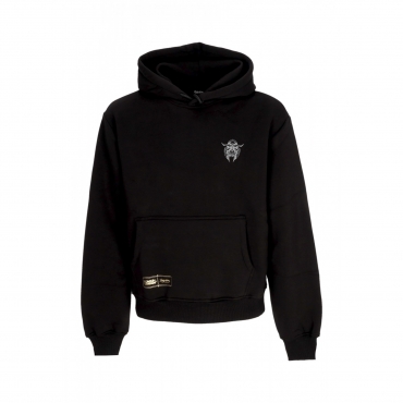 felpa cappuccio uomo darius hoodie BLACK