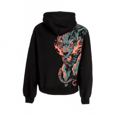 felpa cappuccio uomo cu-sith hoodie BLACK