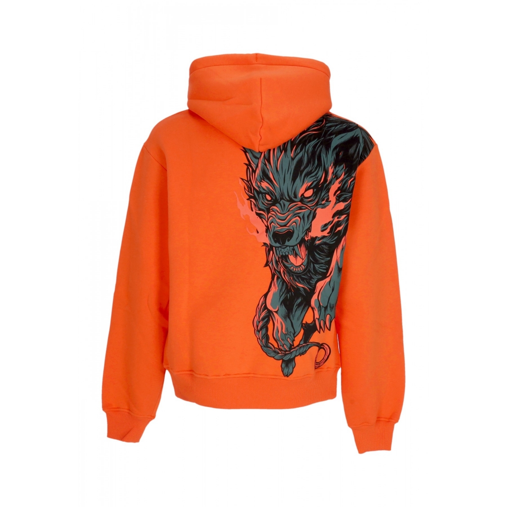 felpa cappuccio uomo cu-sith hoodie CYBER RED