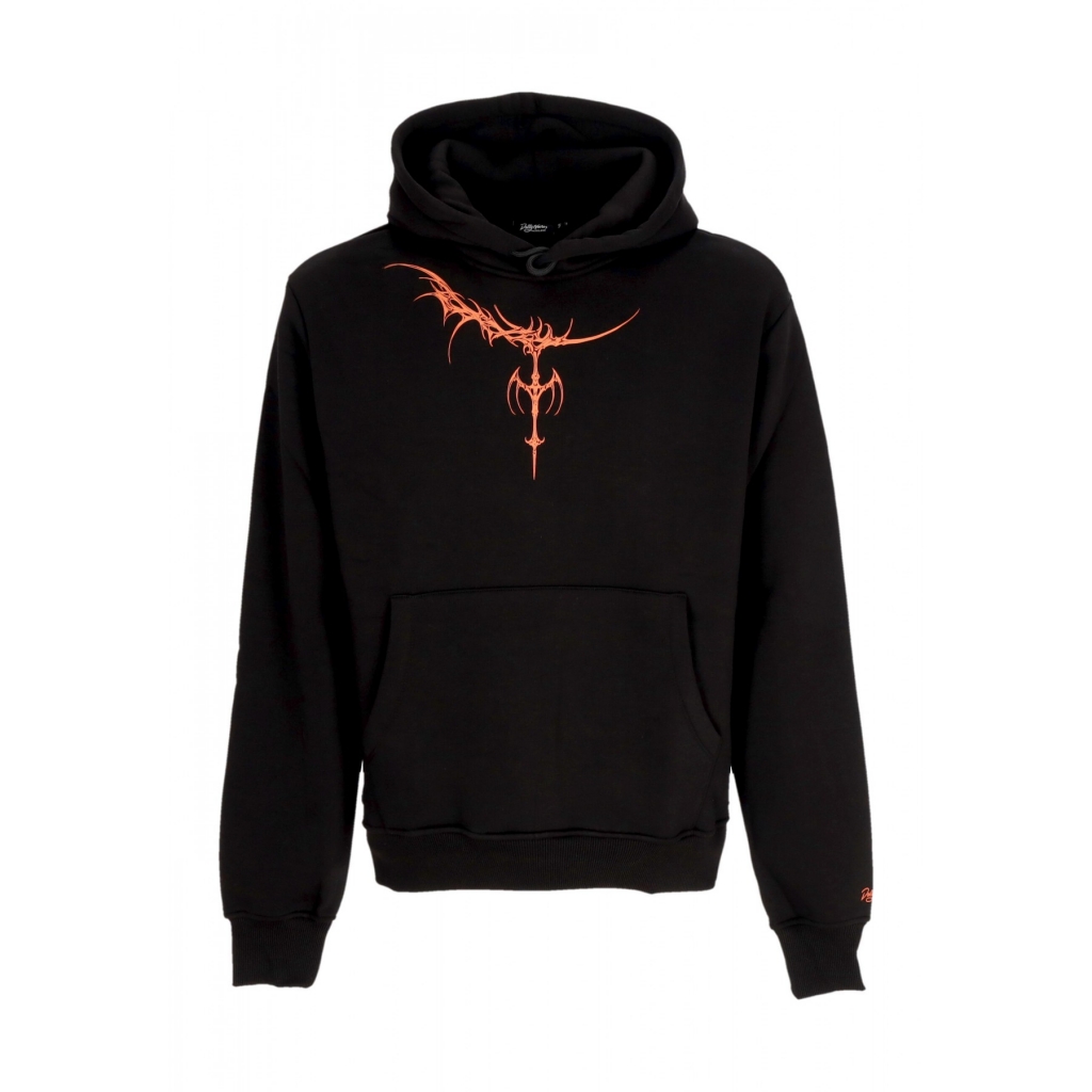 felpa cappuccio uomo carnyth hoodie BLACK