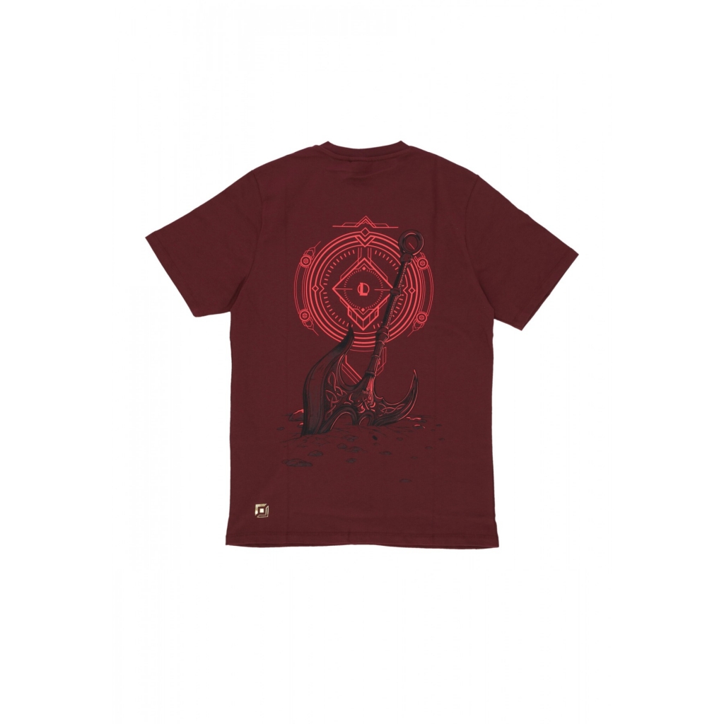 maglietta uomo darius tee BORDEAUX