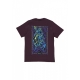 maglietta uomo cyber druid tee PURPLE DUST