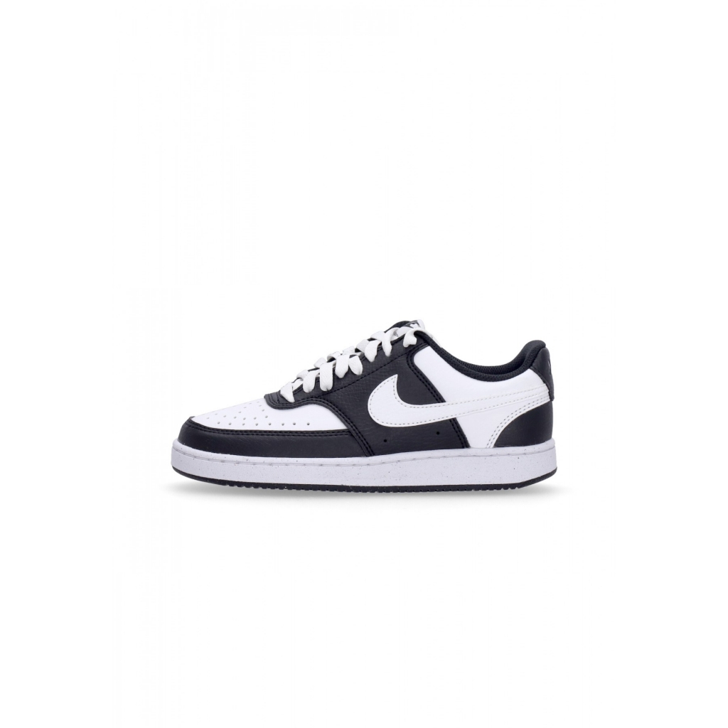 scarpa bassa donna w court vision low next nature BLACK/WHITE