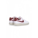 scarpa bassa donna w court vision low next nature WHITE/TEAM RED/MUSLIN/MTLC GOLD STAR