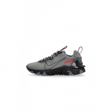 scarpa bassa uomo react vision COOL GREY/ANTHRACITE/UNIVERSITY RED