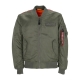 giubbotto bomber uomo ma-1 vf fighter squadron VINTAGE GREEN