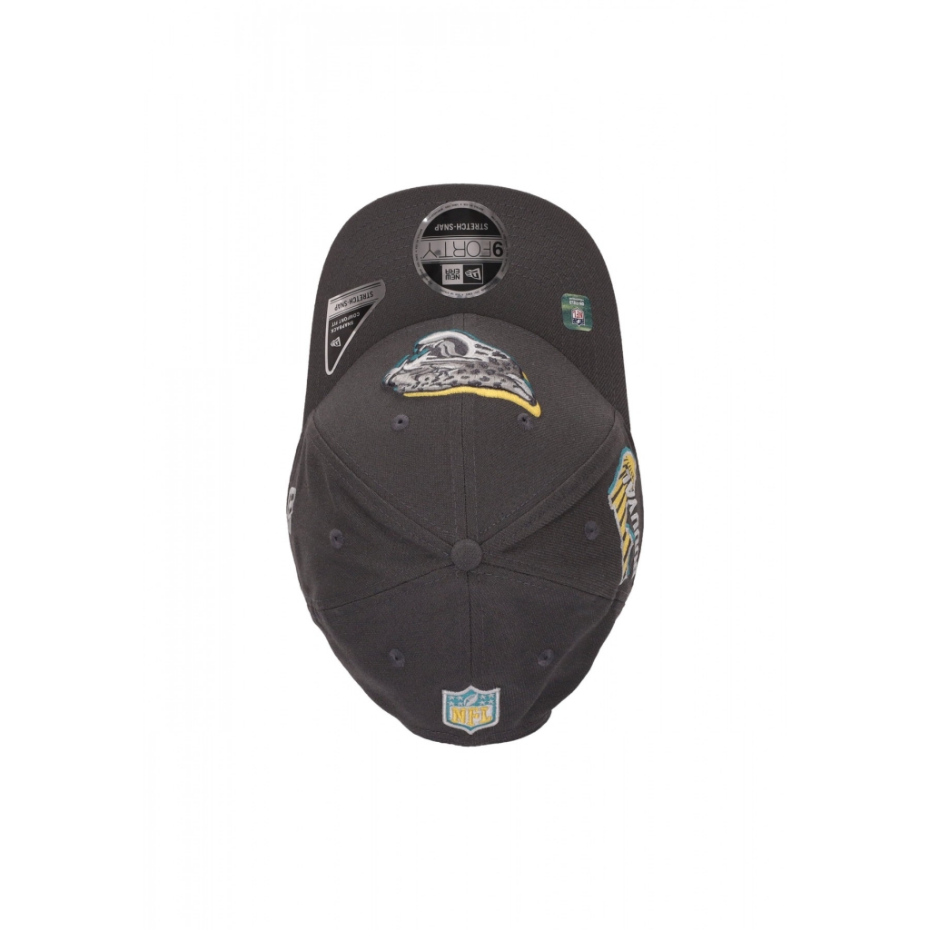 cappellino visiera curva uomo nfl draft 24 940 jacjag GRAPHITE