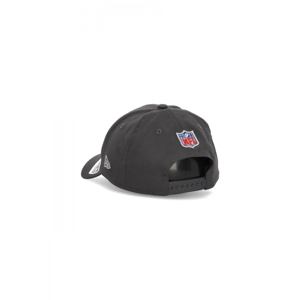 cappellino visiera curva uomo nfl draft 24 940 neygia GRAPHITE