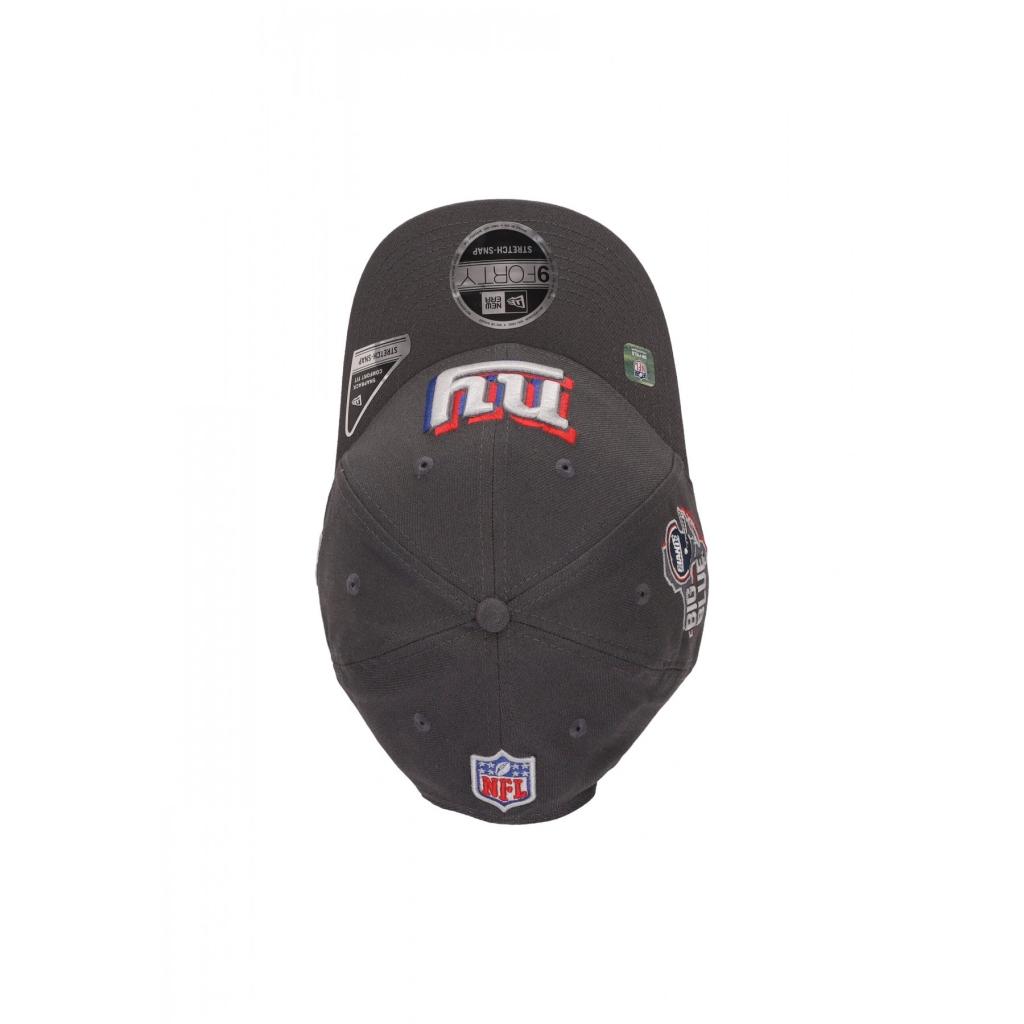 cappellino visiera curva uomo nfl draft 24 940 neygia GRAPHITE