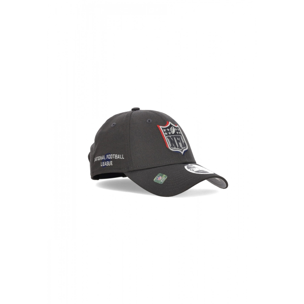 cappellino visiera curva uomo nfl draft 24 940 logo GRAPHITE