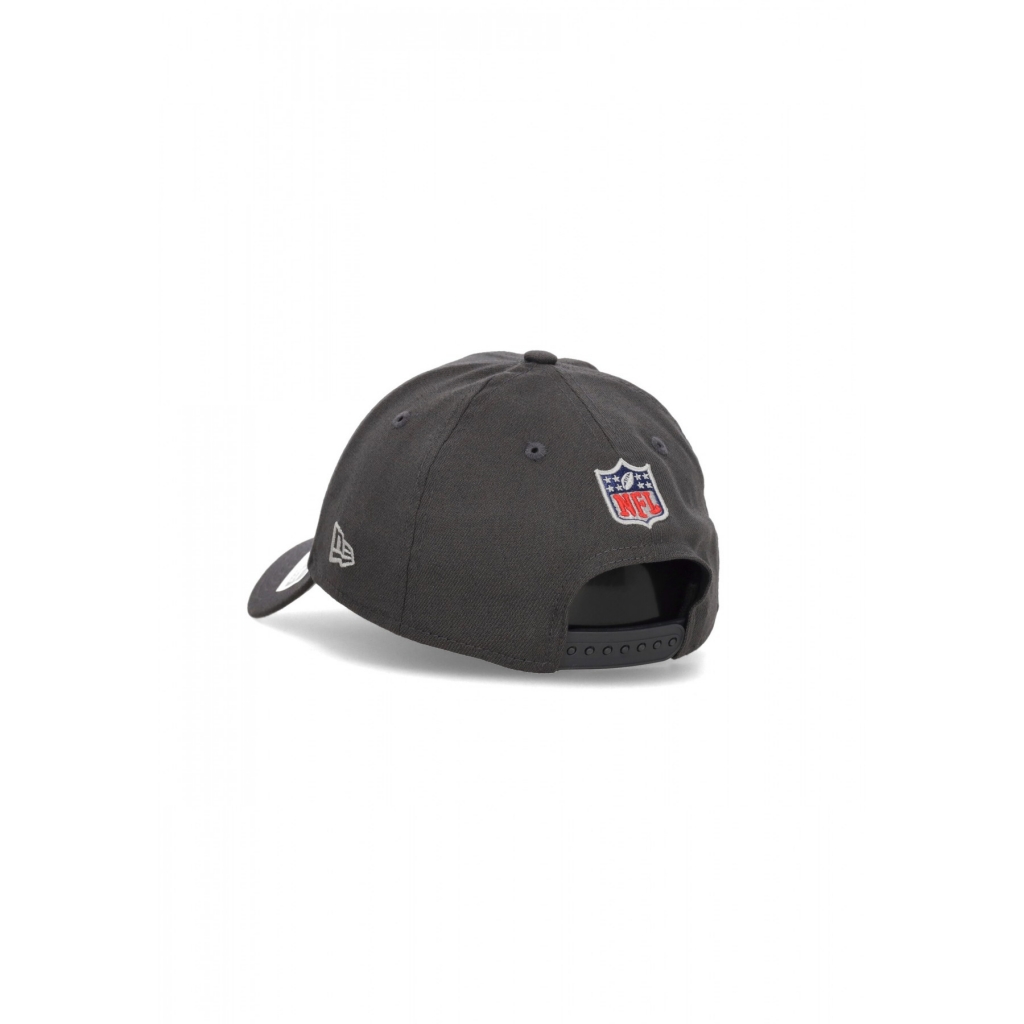 cappellino visiera curva uomo nfl draft 24 940 logo GRAPHITE