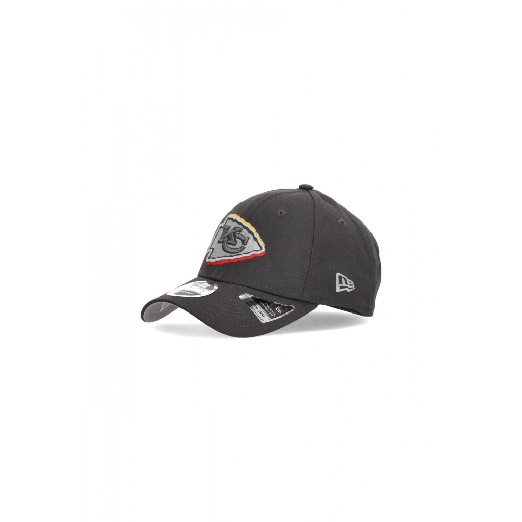 cappellino visiera curva uomo nfl draft 24 940 kanchi GRAPHITE