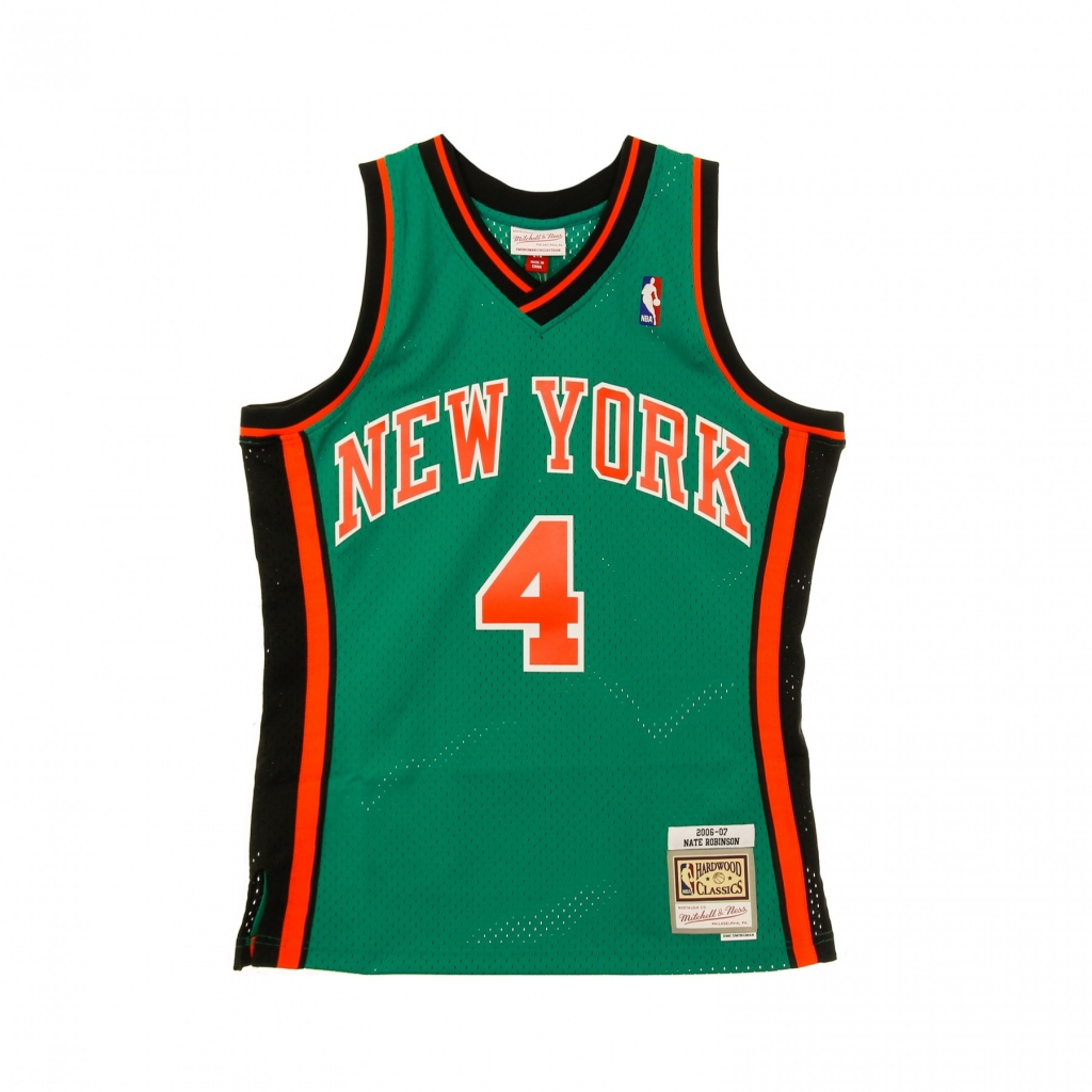 canotta basket uomo nba swingman jersey st patrick hardwood classics n4 nate robinson 2006-07 neykni alternate KELLY GREEN/ORIGI