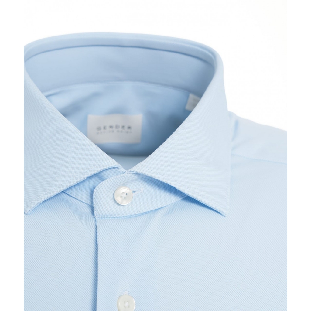 Camicia in tessuto active azzurro