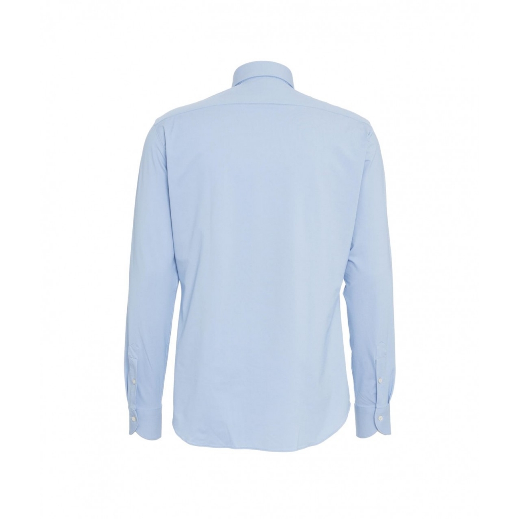 Camicia in tessuto active blu