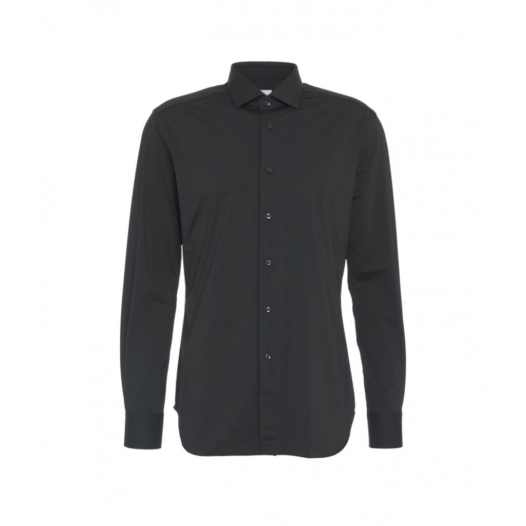 Camicia in tessuto active nero