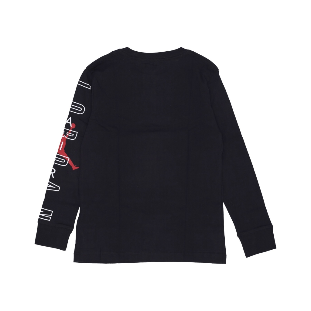 maglietta manica lunga ragazzo mirror game l/s tee BLACK