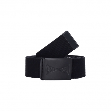 cintura uomo span concealed web belt BLACK