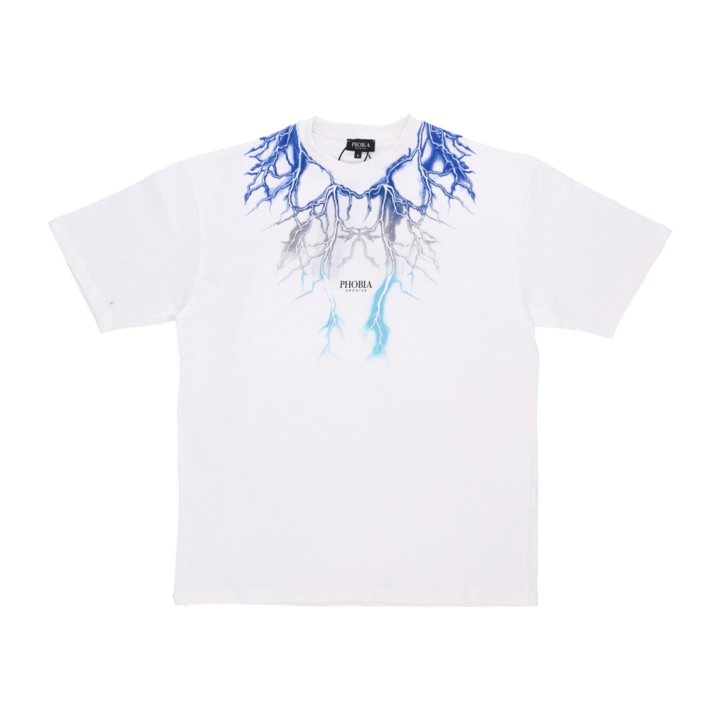 maglietta uomo lightning tee OFF WHITE/BLUE/GREY/LIGHTBLUE