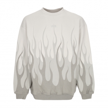 felpa leggera girocollo uomo double flames crewneck LUNAR ROCK