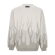 felpa leggera girocollo uomo double flames crewneck LUNAR ROCK