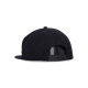 cappellino visiera piatta uomo nova snapback BLACK